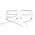 Trem de Pouso para Drone DJI Phantom 4 Standard - Imagem 1