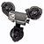Suporte Ventosa de Sucção Tripla Externa para GoPro SJCAM Eken Xtrax HD 4K - Imagem 3
