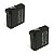 Kit com 2 Baterias para a GoPro HERO4 Silver e HERO4 Black - Imagem 1