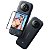 Película Protetora de Vidro para Tela de LCD da Insta360 X3 - Imagem 1