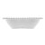 Saladeira de Coração de Porcelana Beads com Borda de Bolinhas Branca 21 cm - Imagem 4