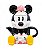 Bule de Porcelana com Xicara Minnie Mouse - Imagem 1