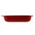 Travessa de Porcelana Nórdica Vermelha Matt 23 cm - Bon Gourmet - Imagem 3