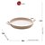 Travessa de Porcelana Redonda com Alça Nórdica Cinza Matt 20 cm - Bon Gourmet - Imagem 6