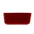 Bowl de Porcelana Quadrado Vermelho Matt 9 cm - Imagem 4
