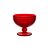 Jogo de 6 Taças Coupe Para Sobremesa Bico de Jaca Vermelha - Imagem 3