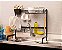 Escorredor Cozinha Autossustentável Elegance Preto 63 cm - Imagem 1