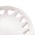 Mini Prato de Coração de Cerâmica com Borda Vazada Branco 18 cm - Imagem 3