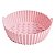 Forma de Silicone Redonda para Air Fryer Rosa 22 cm - Imagem 1
