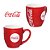 Caneca de Porcelana Coca-Cola Vermelha - Imagem 1