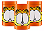 Kit 3 Potes Garfield 1,5 l - Imagem 1