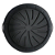 Forma de Silicone Redonda Cinza  para Air Fryer 16 cm - Imagem 1