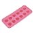 Forma de Silicone Para Gelo Coração Rosa - Imagem 1
