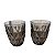 Kit 2 copos Diamond Cinza - Imagem 1