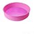 Forma Redonda de Silicone Rosa 24 CM - Imagem 1