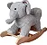 Elefante de Balanço Musical - Imagem 1