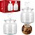 Conjunto de Potes de Vidro com Tampa Hermética Coração – 650ml | Kit com 2 Peças - Imagem 2