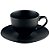 Conjunto 4 Xícaras de Chá de Porcelana Black - Rojemac - Imagem 1