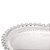 Prato de Coração de Vidro para Jantar com Borda de Bolinha Pearl Transparente 25 cm - Imagem 6