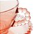 Xícara de Cristal de Chumbo Para Café Com Pires Bolinhas Pearl Rosa - 80 ml - Imagem 2