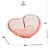 Bowl de Coração de Vidro com Borda de Bolinha Pearl Rosa 15 cm - Imagem 7
