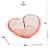 Bowl de Coração em Vidro com Borda de Bolinha Pearl Rosa 19 cm - Imagem 6