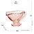 Molheira Cristal Pearl Rosa 9 cm - Imagem 5