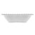 Saladeira de Coração de Porcelana Beads com Borda de Bolinhas Branca 18 cm - Imagem 5