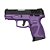 Pistola Taurus G2c - .9mm - 3,3" - 12+1 Tiros - Carbono Fosco Light Purple e Dark Purple - Imagem 3