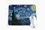 Mouse Pad Retangular Quadro Noite Estrelada Van Gogh - Imagem 1