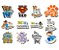 1000 Apliques para Laços e Gravatinhas Pet, Dia dos Pais, Kits Variados - Imagem 3