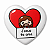 Kit com 4 Botton Alfinete Redondo ou Coração Jesus Cute Fofo - Imagem 4