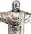 Imagem Cristo Redentor Em Resina 33,5cm Prata - Imagem 2