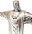 Imagem Cristo Redentor Em Resina 33,5cm Prata - Imagem 6