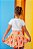 Conjunto Laranja Blusa Algodão - 02 anos - Imagem 5