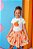 Conjunto Laranja Blusa Algodão - 02 anos - Imagem 1
