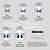 Olhos Adesivos Resinados - MC0194 - Imagem 4