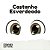 Olhos Adesivos Resinados -EP092 Cores Escuras- Preto, Castanho Escuro, Castanho Claro, Marrom Claro, Castanho Esverdeado - Imagem 5