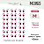 Olhos Adesivos Resinados MC0823 - Olho Rosa - Imagem 3