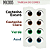 Olhos Adesivos Resinados - MC003U - Cores Únicas - Imagem 1