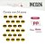 Sí­mbolos Adesivos Resinados MC0214 Cartela com um único Herói  - Tamanho PP - 15mm de altura - 24 s­ímbolos - Imagem 6