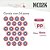 Sí­mbolos Adesivos Resinados MC0214 Cartela com um único Herói  - Tamanho PP - 15mm de altura - 24 s­ímbolos - Imagem 3
