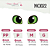 Olhos Adesivos Resinados - MC1022 - Olhos verdes de Dragão - Imagem 3