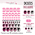 Decalque Rosa - DC0725 - Imagem 1