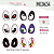 Adesivos Resinados MC0654 - Olhos Halloween - Imagem 3