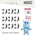 Adesivos Resinados - MC1072 - Olho e Boca Monstrinho Azul - Imagem 1