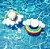 Porta Copo Inflável Nuvem Arco Íris Para Piscina Lazer - Imagem 3