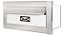 Caixa Correio Dual Inox Branca Carta - Imagem 1