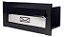 Caixa Correio Edge Inox Preta Carta - Imagem 1