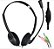 Fone Para Notebook E Pc C/ Microfone Headset Preto - Imagem 2